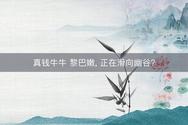 真钱牛牛 黎巴嫩， 正在滑向幽谷?